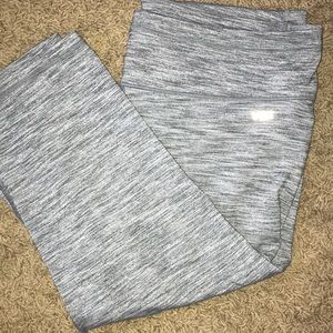 Victoria secret heather grey knockout crop